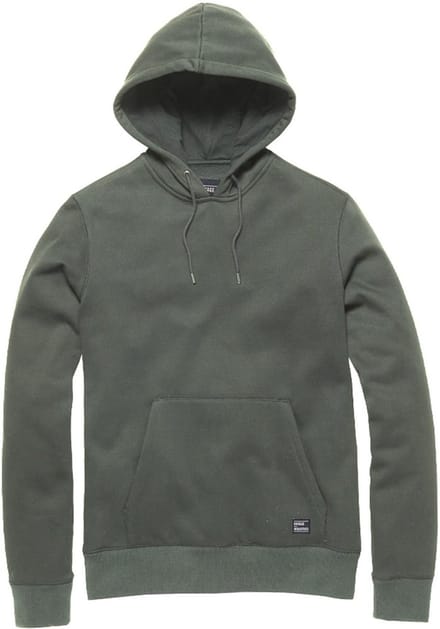 Vintage Industries Hoodie Derby Sweatshirt met capuchon Mid Grey