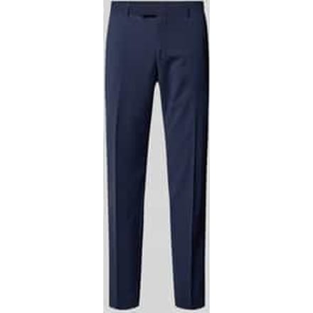 Regular fit pantalon met wol, model 'MADDEN 2.0'