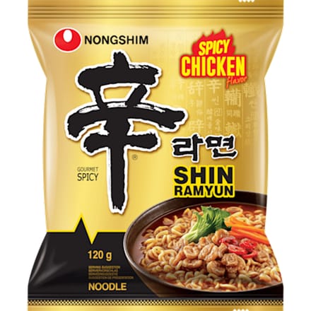 instant noedels shin ramyun kip
