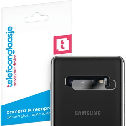 Samsung Galaxy S10 Plus camera lens screenprotector gehard glas