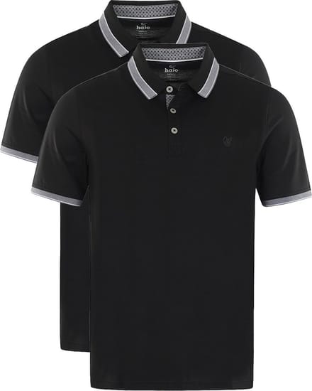 Hajo Heren poloshirt 2 pack Pique