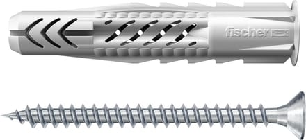 Fischer Universeelplug Flens/Schroef U x 6 x 50RSK (10)