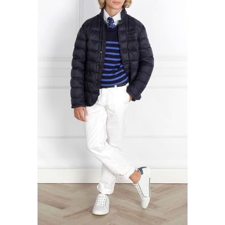 River Woods Nylon Communion Quilted Blazer Blue Größe: 06 | Jacken Outlet | kids | Blau