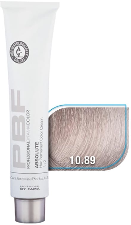 BY FAMA | Color Absolute Natural Cenizo Tinte 10.89