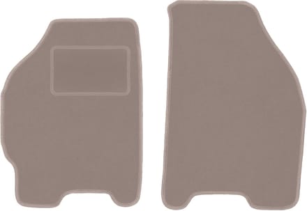 Beige voormatten voor: Fiat Punto I hatchback (1992-1999)