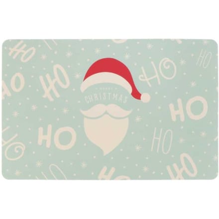 Unique Living placemat hohoho 30x45cm blue