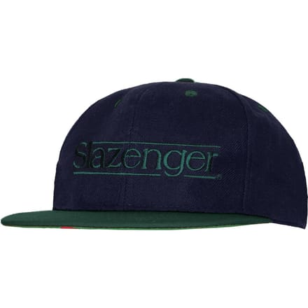 Slazenger Logo Heren Navy/Groen Cap