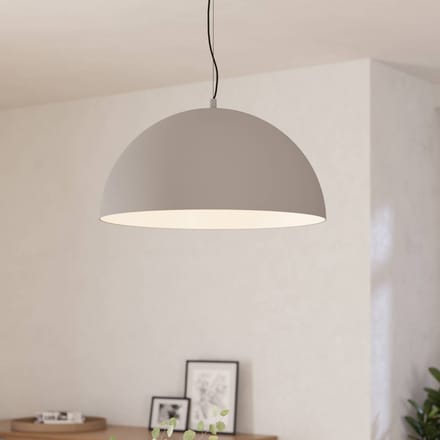 EGLO Gaetano 1 Hanglamp - E27 - Ø 53 cm - Grijs/Wit
