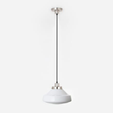 Hanglamp aan snoer Phililite 20's Matnikkel - Art Deco Trade