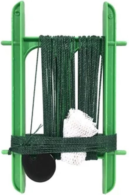Gebro Lijn Krabhengel / vishengel voor krabbetjes - groen - 13 m
