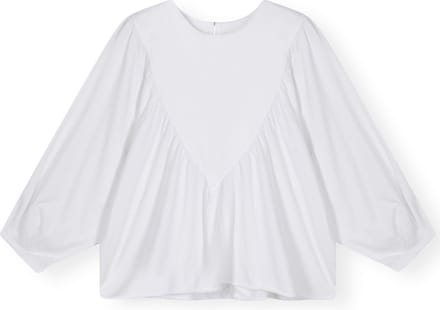 10DAYS Balloon Sleeve Blouse Dames - Jurken - Wit - Maat XXL
