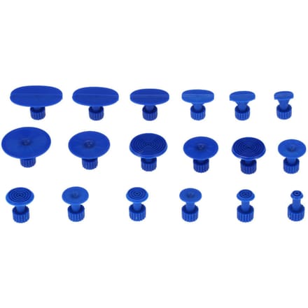 18 stuks auto-auto-deukreparatietabs blauw blauw