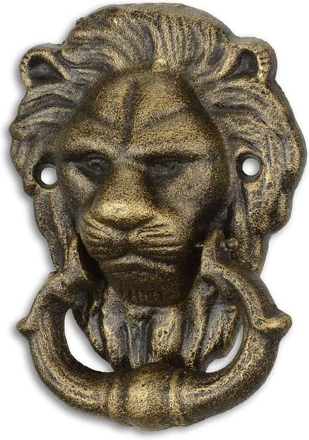 MadDeco - Gietijzeren - deurklopper - leeuw - manen