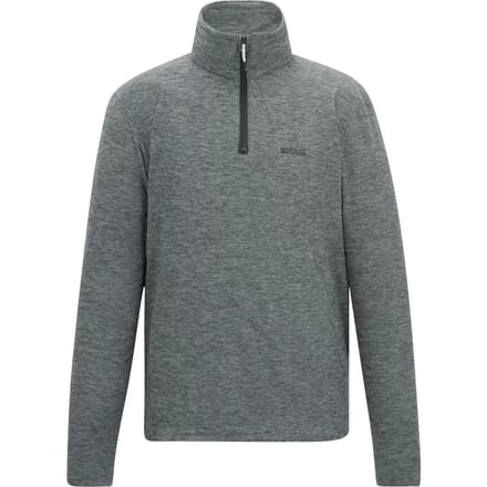 Thompson Marl lichtgewicht fleecetrui met 1/2 rits voor heren
