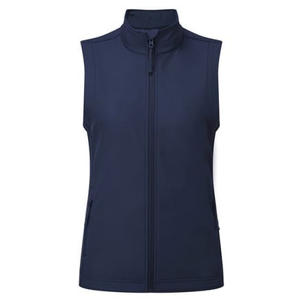 Premier Dames/Dames Windchecker Gerecycled Printbaar Gilet (Marine)