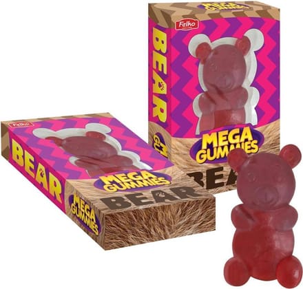MEGA Gummies 600gr Bear (gummie beer) - Snoep - Snoepgoed