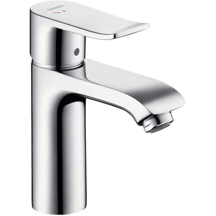 hansgrohe Metris ééngreeps wastafelmengkraan 110 CoolStart met trekwaste chroom