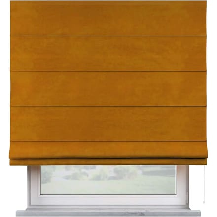 Romeins blind Yellow Tipi Billie Posh Velvet