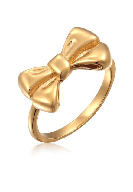 Elli - Ring - Dames strik symbool trend in 925 sterling zilver - Dames