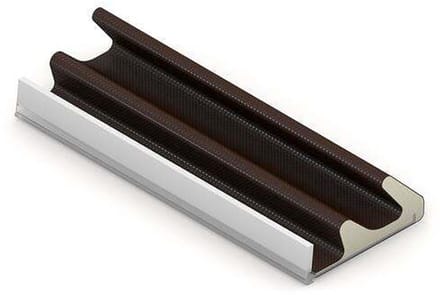 Q-Lon 3091 Groefbreedte 40-50mm per 7M Zwart
