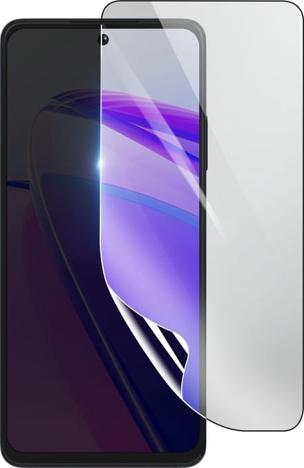 3mk, Geschikt voor Realme C55, Schokbestendige Hydrogel Screenprotector, Transparant