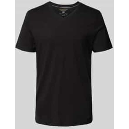 T-shirt met V-hals
