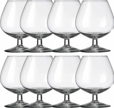 16x Cognacglazen transparant 800 ml Specials