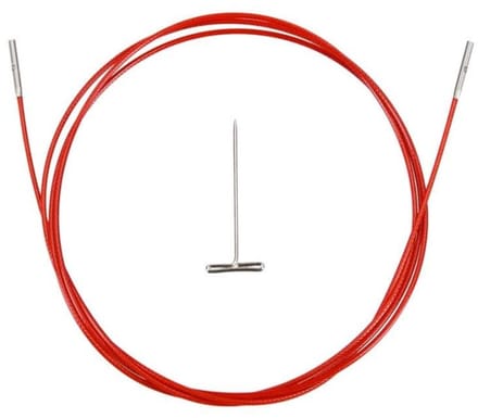 ChiaoGoo Twist Red Vervangbare Kabels 55 cm LARGE