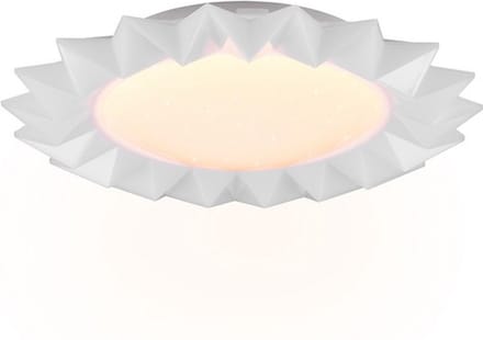 Trio Sunflower - Kinderkamer plafondlamp - Wit