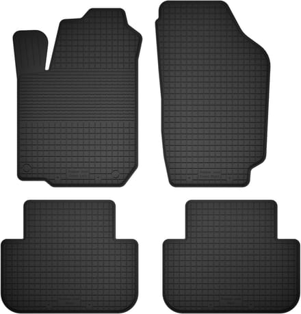 Wielganizator BasicProtect - Auto Rubber Matten - 1995-2004 Mitsubishi Carisma - Set van 4 - Antislip