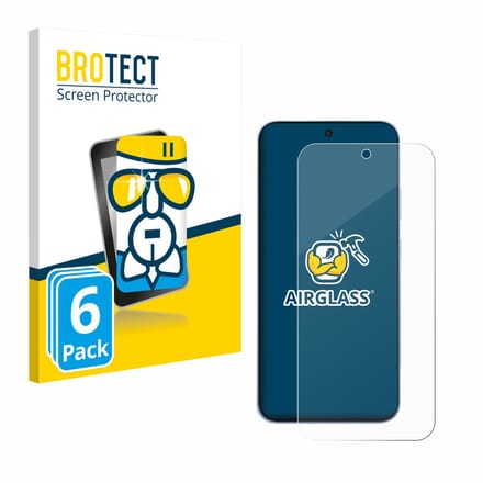 Screenprotector 6 Stuks voor Oppo Reno 15c Beschermglas transparant