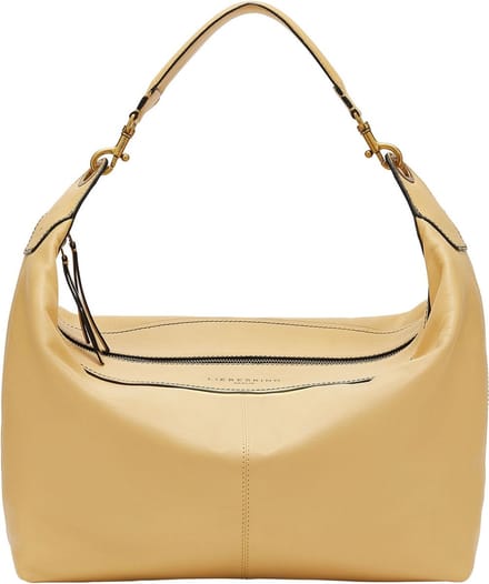 LIEBESKIND BERLIN Schoudertas Liza Hobo Bag Champagne Lichtgeel