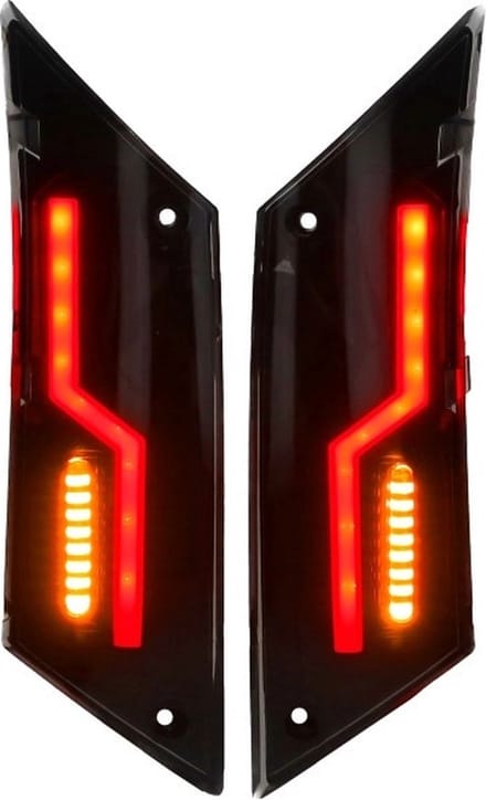 Knipperlicht Set Led Achter Piaggio Zip 2000 EVO-1 Bliksem
