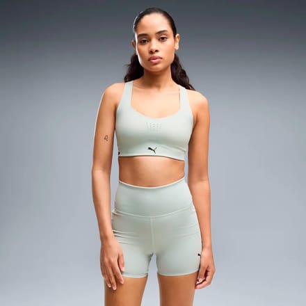 Puma Pwrmode Sportbeha Met Hoge Impact Grijs M Vrouw