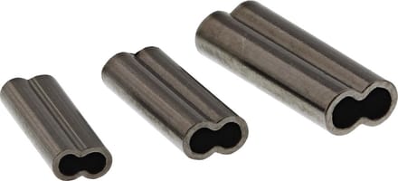 Westin Double Wire Crimp 1.2mm Black Nickel 20 stuks