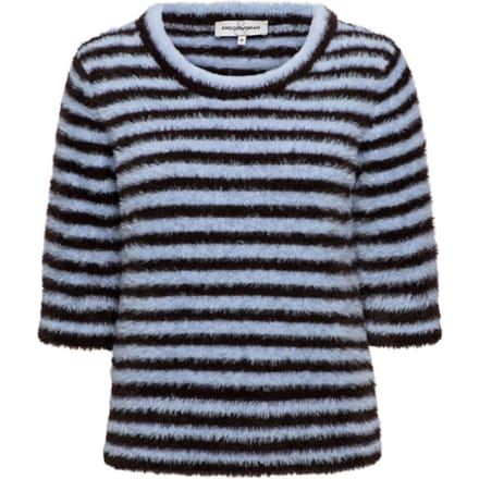 &Co Woman &co women trui balen dark chocolate multi