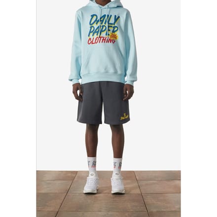 Daily Paper Renary Hood Cool Blue Größe: S | Kaputzenpullis Outlet | Unisex | Blau