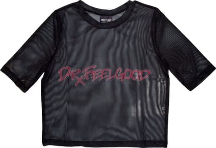 Motley Crue - Dr Feelgood Crop top - S - Zwart