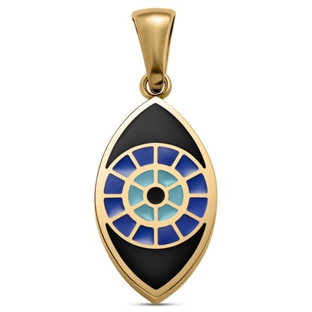 Evil eye | Goudkleurige Hanger