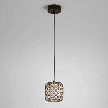 Bover Nans S/16 LED buiten hanglamp, bruin