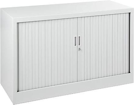 Stalen roldeurkast 69x120x43cm Wit