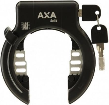 Axa Solid Ringslot Zwart