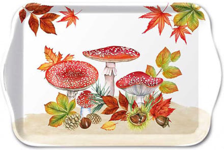 Ambiente - Dienblaadje - Fly Agaric - 13 x 21 cm