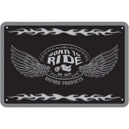 Garage metalen plaat Oxford Born To Ride