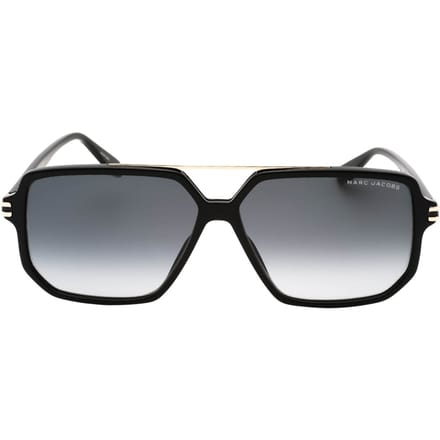 Marc Jacobs donkergrijze SF-lens zwarte zonnebril