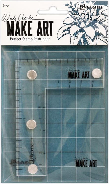 Ranger Wendy Vecchi Make Art Perfect Stamp Positioner Set WVA69119