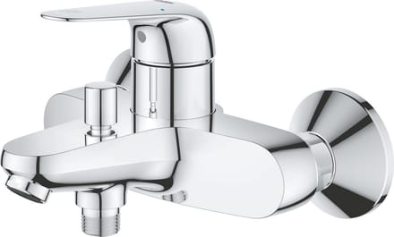 GROHE QuickFix Swift eengreeps bad-/douchemengkraan - Wandmontage - Metalen hendel - Chroom