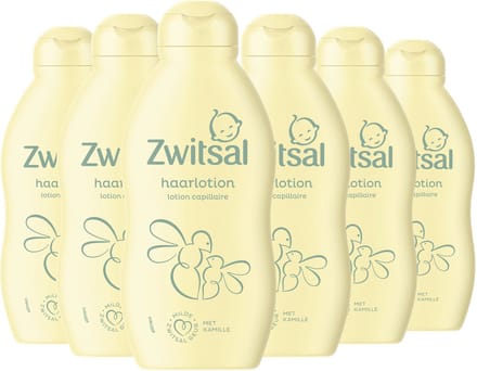 Zwitsal - Haarlotion - Baby - 6 x 200ml