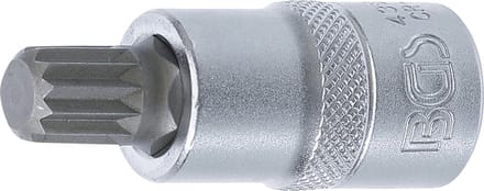 BGS Dopsleutelbit 1/2 veeltand (voor XZN) M12