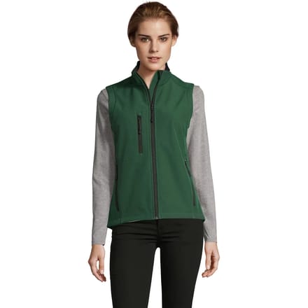 SOL'S Women´s Sleeveless Softshell Rallye L847 - Bottle Green - M